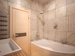 Bathroom tile design photo 3 sq m