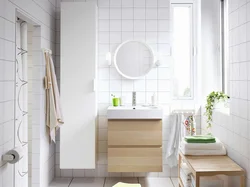 Ванна бөлмесінің интерьері ikea
