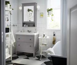 Bathroom interior ikea