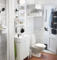 Bathroom interior ikea