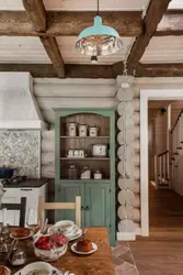 Scandinavian style in a country house kitchen inside photo