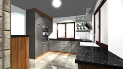 Creating kitchen design projects