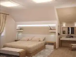Qiya uyingizda yotoq xonasi dizayni