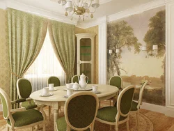 Wallpaper For The Dining Room And Kitchen Interior Photos
