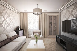 12 kvadrat metrlik bir mənzildə salon dizaynları