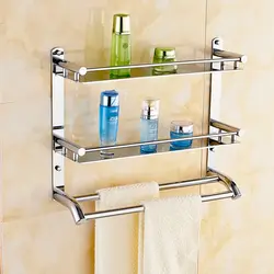 Shelves In The Bathroom Photo