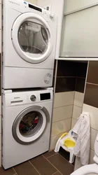 Сушилка На Стиральной Машине В Ванной Фото