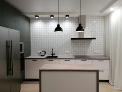 Дизайн классической кухни без верхних шкафов