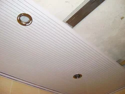 What kind of panels for the kitchen on the ceiling photo