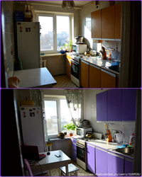Khrushchev kitchen remodel photo