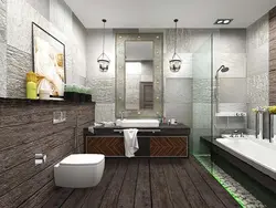 Kichkina hammomning ichki qismidagi loft
