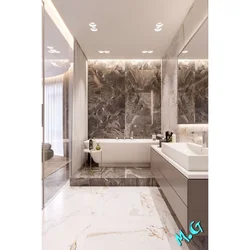 Modern Porcelain Stoneware Bathroom Design