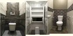 Дизайн санузла панелями