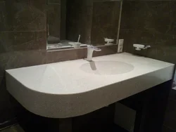 Stone countertops for bathtub photo