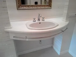 Stone countertops for bathtub photo