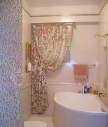 Vanna otağı pəncərə pərdə dizaynı