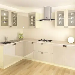 Daxili yüngül mətbəx üçün divar rəngi