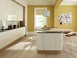 Wall Color For A Light Kitchen In The Interior