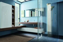 Compartment in the bathroom photo
