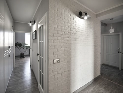 Decorative Bricks In The Hallway Photo