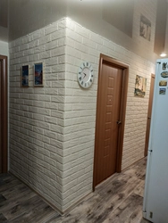 Decorative Bricks In The Hallway Photo