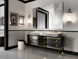 Bathroom interior cabinets