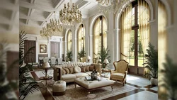 Living room interior aesthetics