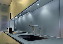 Лампаҳо барои ошхона дар болои акс countertop