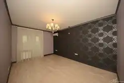Bir mənzildə qonaq otağının divar kağızı fotoşəkili