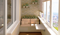 Dizayn loggia izolyasiya fotoşəkili