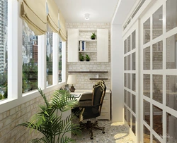 Design loggia insulated photo