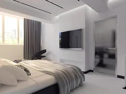 High-tech bedroom design for one