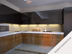 Kitchen design bottom wood