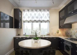 Kitchen by the window photo 8 m