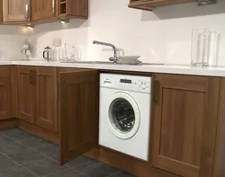 Mətbəxdə paltaryuyan maşınlar real şəkillər