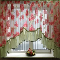 Sewing curtains for the kitchen beautiful photos