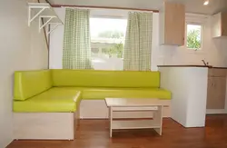 Интерьер Для Кухни Чтобы Спальное Место Было