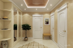 Design of corridors and hallways in the house photo