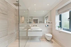 Photo of a stylish bathroom