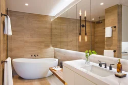 Photo of a stylish bathroom