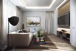Modern small living room photo