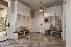 Modern hallway design photo