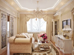 Photo of a living room in a classic style