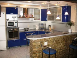 Bar counter ideas for the kitchen photo