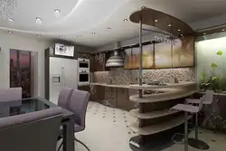 Ідэі барных стоек для кухні фота