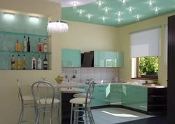 Photo Of Light Bulbs In The Kitchen On A Suspended Ceiling