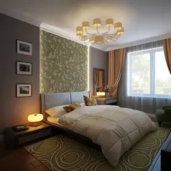 Bedroom interior design 16 sq.m.