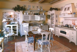 Kitchens in Provence colors photo