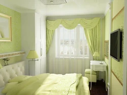 Müasir üslubda yataq otağı 9 kvadrat metr fotoşəkil
