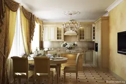 Kitchen Interior Design In An Apartment Photo Classic